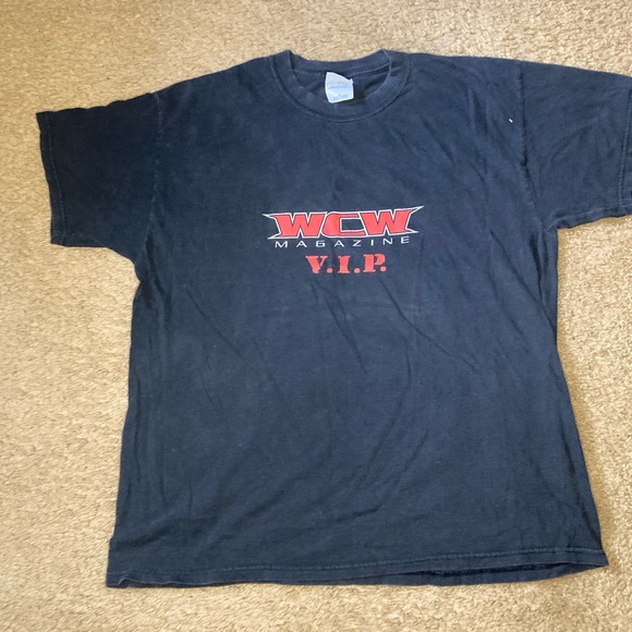 Wcw magazine vip shirt 
Size xl
Wwf wwe nwo ecw - Picture 1 of 2